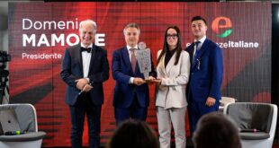 Mamone riceve premio Eccellenze Italiane